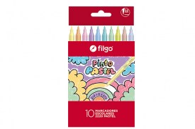 Marcadores escolares PINTO x12 Filgo 2220 PASTEL
